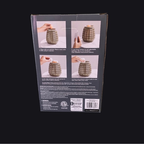 Better Homes & Garden Wax Warmer - Picture 3 of 3